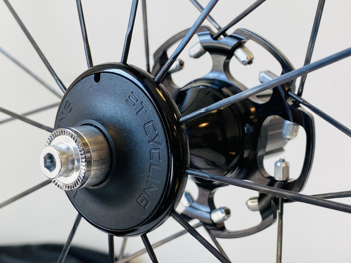 3T Mercurio 40 LTD Stealth Black Tubular Carbon 700c Rear Wheel 10/11s Multisys 7