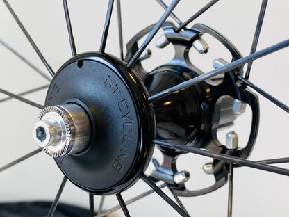 3T Mercurio 40 LTD Stealth Black Tubular Carbon 700c Rear Wheel 10/11s Multisys 7