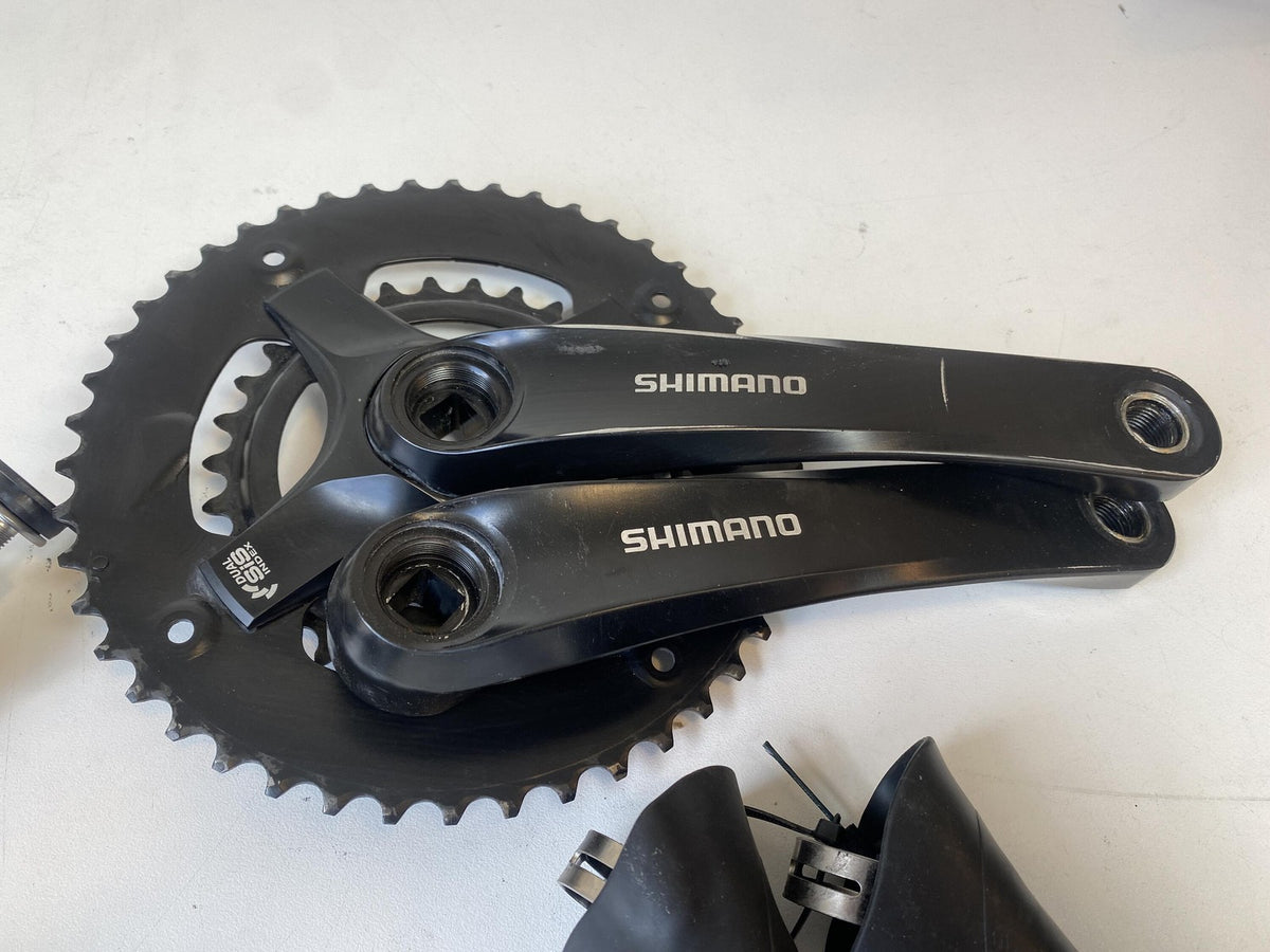 Used Shimano Claris R2000 2x8 Speed Mini Groupset 48/30t 2