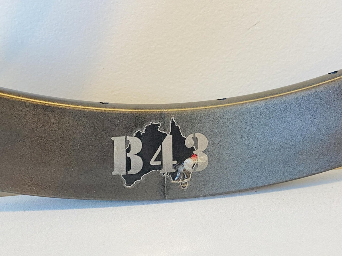 Velocity B43 700c Rim Set 32h Halo Reflective NMSW - Made in Australia 5