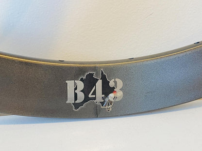 Velocity B43 700c Rim Set 32h Halo Reflective NMSW - Made in Australia 5
