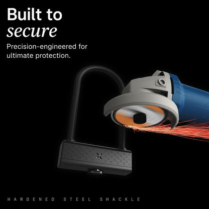 Black X Titan RockSolid Smart Shackle Lock, Bicycle, Motorcycle, Scooter or Bike 8