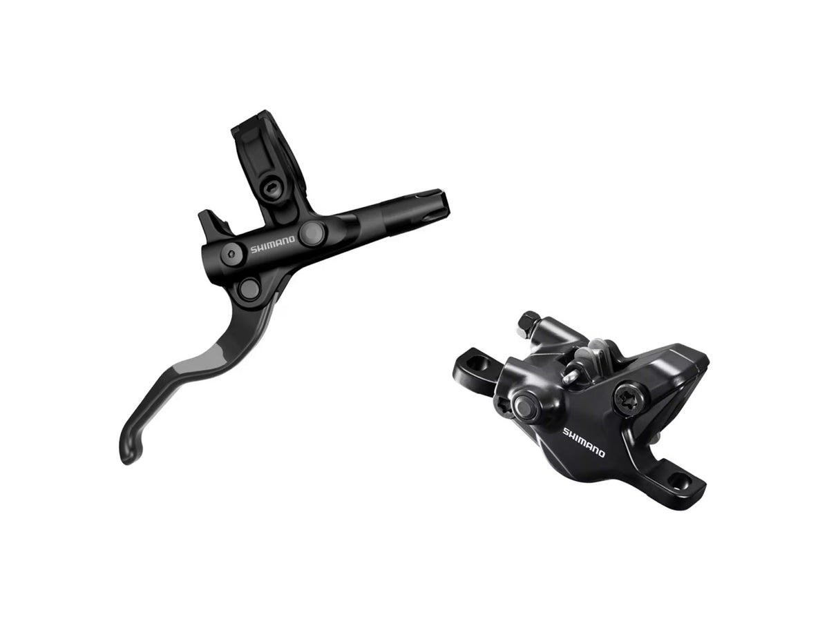 Shimano Deore BL-M4100/BR-MT410 Disc Brake and Lever - Front, Hydraulic, Resin P 1