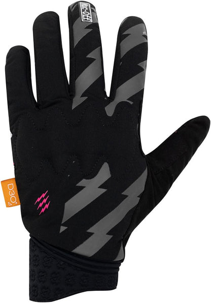 D3O Rider Full Finger Gloves XL Bolt Black with Knuckle Protection 1