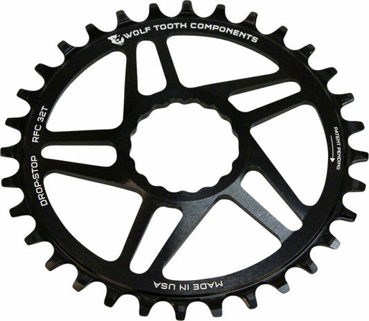 Wolf Tooth Components Drop-Stop Chainring 32T Direct Mount for RaceFace 1