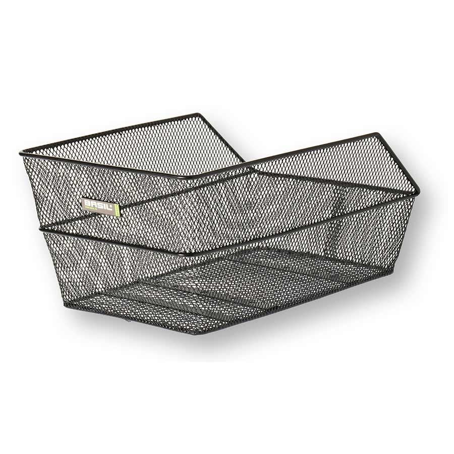 Basil Cento Rear basket Black 1