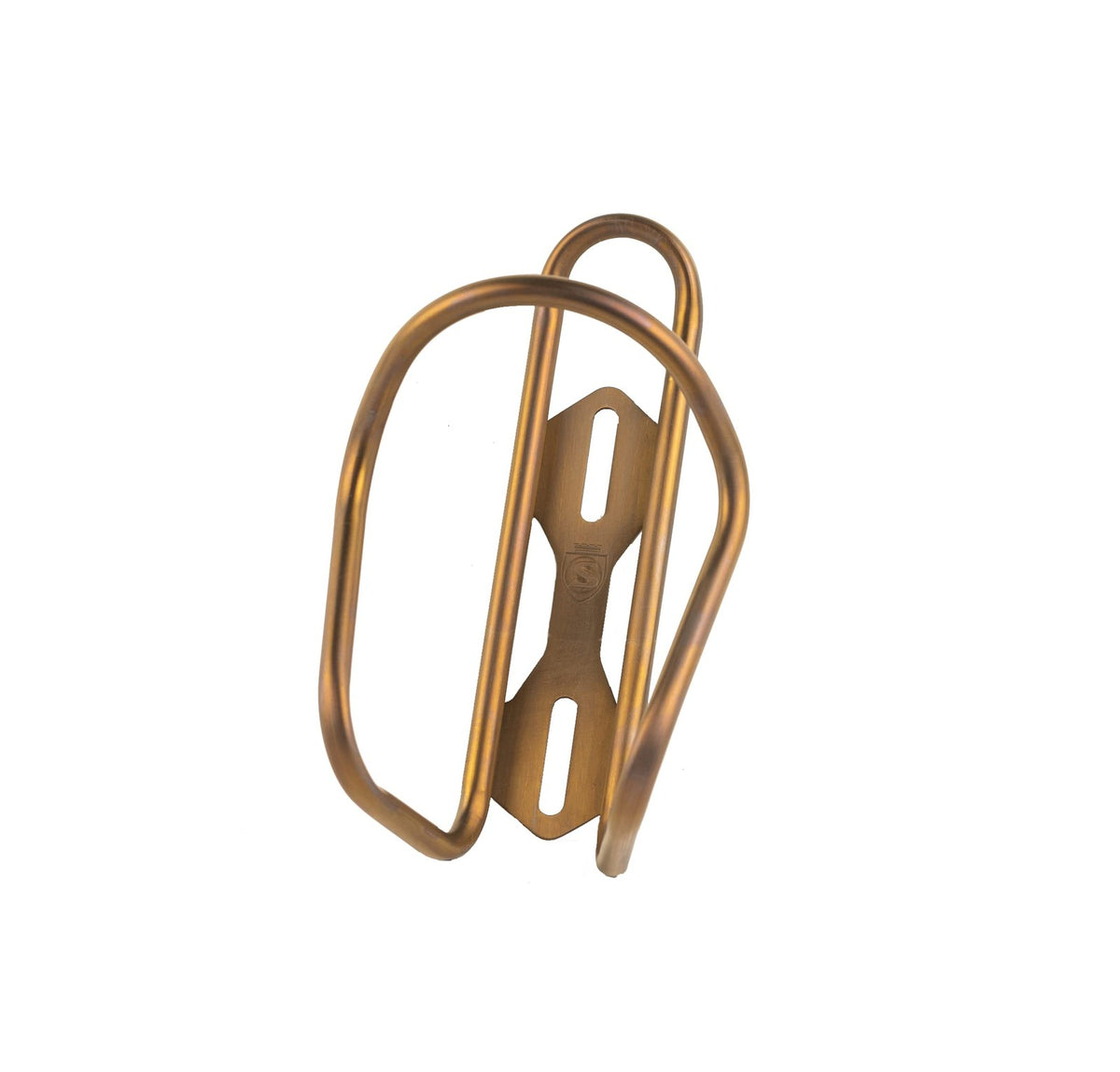 SILCA Sicuro Titanium Bike Water Bottle Holder, Lightweight - Bourbon Color 1