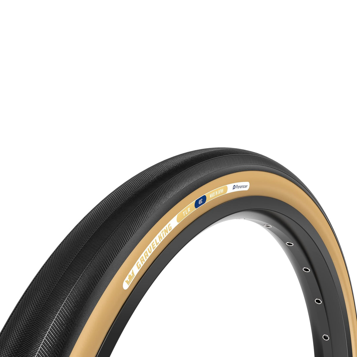 Panaracer GravelKing Slick TLR Tire 700x30c Back/Brown, Folding, Tubeless Ready 1