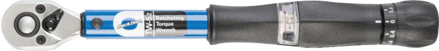 Park Tool TW-5.2 Ratcheting Click-Type Torque Wrench 2-14Nm Blue/Black 1