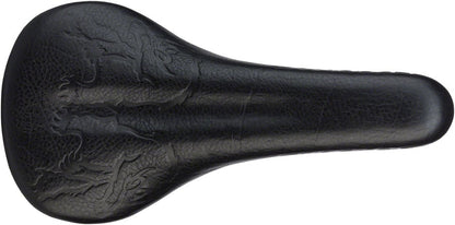Chromag Trailmaster LTD Leather Saddle 284x140mm Black with Central Relief 2