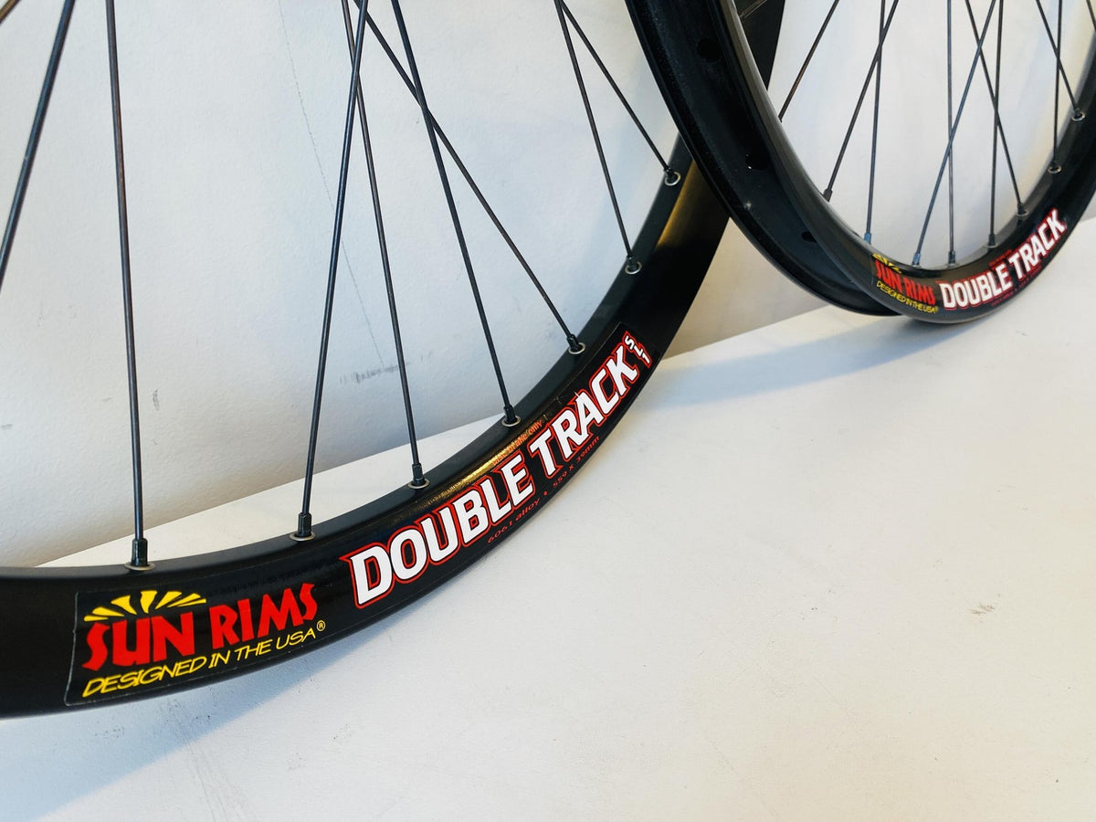 Sunrims Double Track SL1 Disc Wheelset 32-Spoke 559x39 20x110 QR 8-10s HG 2