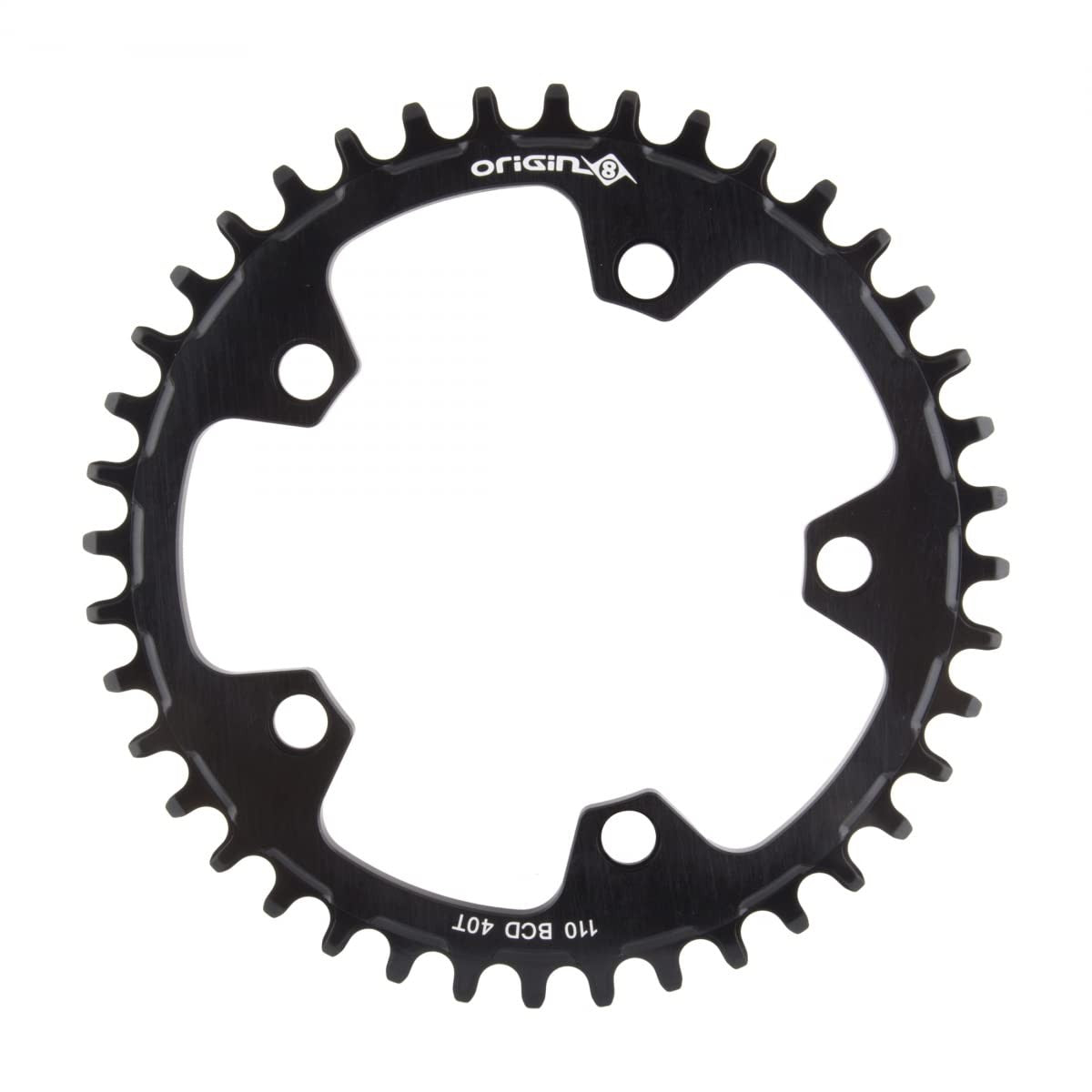 Origin8 Holdfast 1x Chainring 40t 1x 110 BCD 5-Bolt 10/11-Speed Aluminum 1