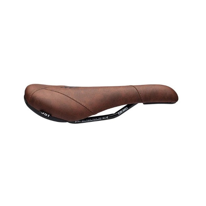 JS1 Dark Brown Saddle with CrMO Rails for Slopestyle and Downhill 2