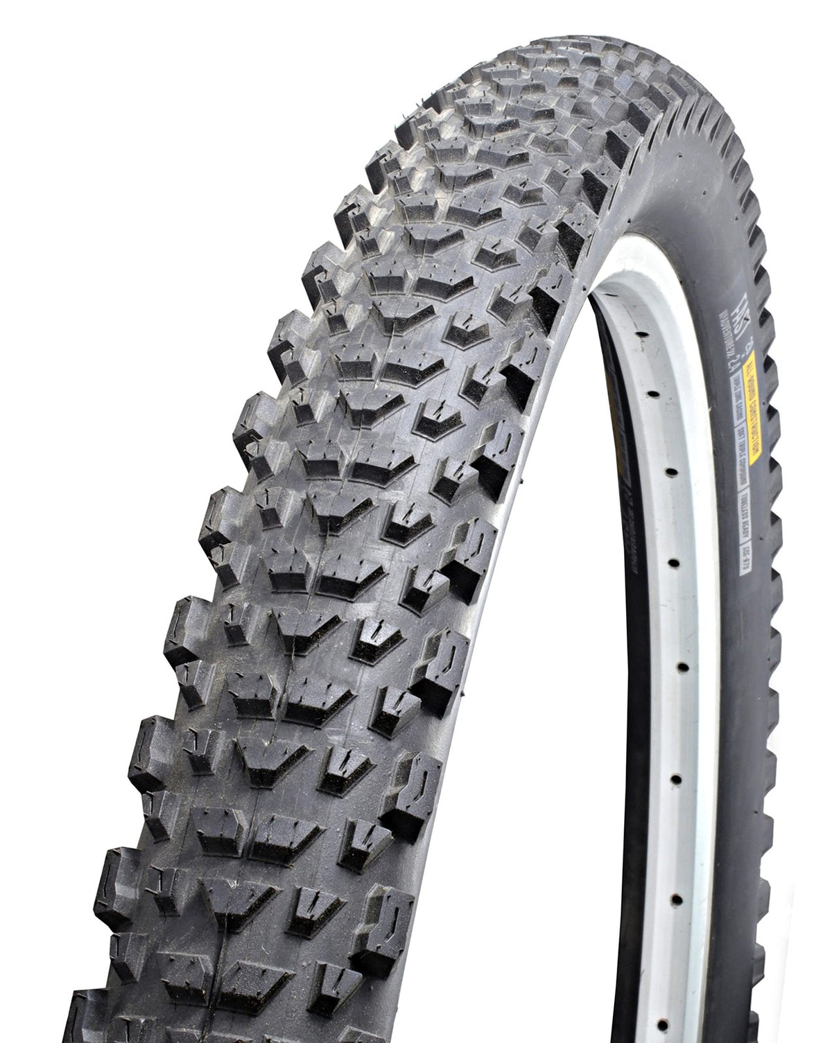Delium Fast MTB E-Bike Tire 29x2.4" Folding, Tubeless, All Around Casing, Black 6