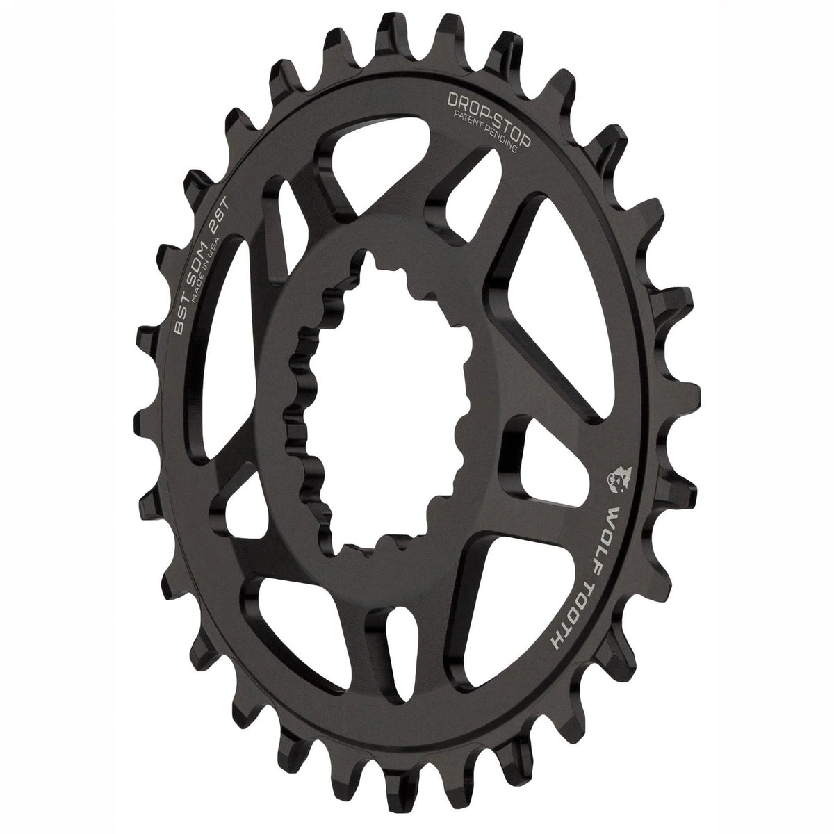 Wolf Tooth 30T Direct Mount Chainring 3-Bolt 3mm Offset for 12-Speed 12