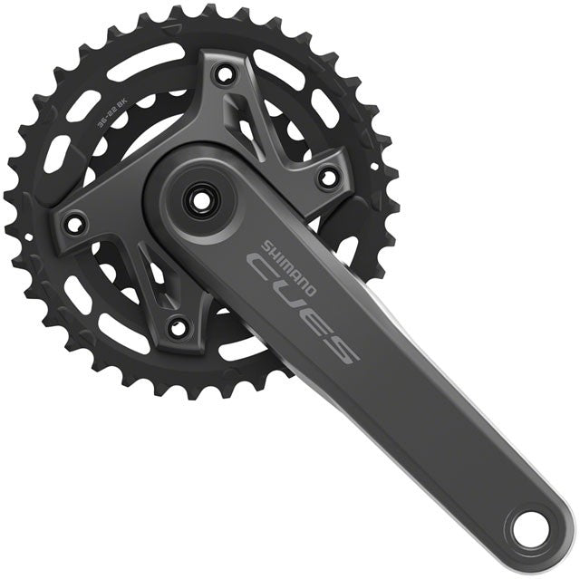 Shimano CUES FC-U6000-2 / 2B Crankset - 170/175mm, 36/22t or 46/30t 6