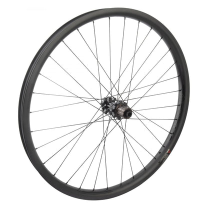 Origin8 Bolt Rear 27.5in Carbon Mountain Disc Wheel 8-11 speed 32H 12x148mm Thru 3