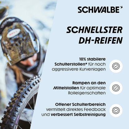 Schwalbe Tacky Chan Tire 29 x 2.40 Tubeless Fold Black Evolution Super Ground 4