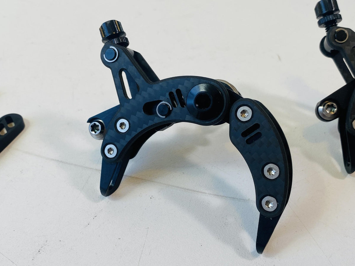 NOS Ciamillo Zero Gravity L8 Ultra Carbon/Ti Rim Brake Set 5