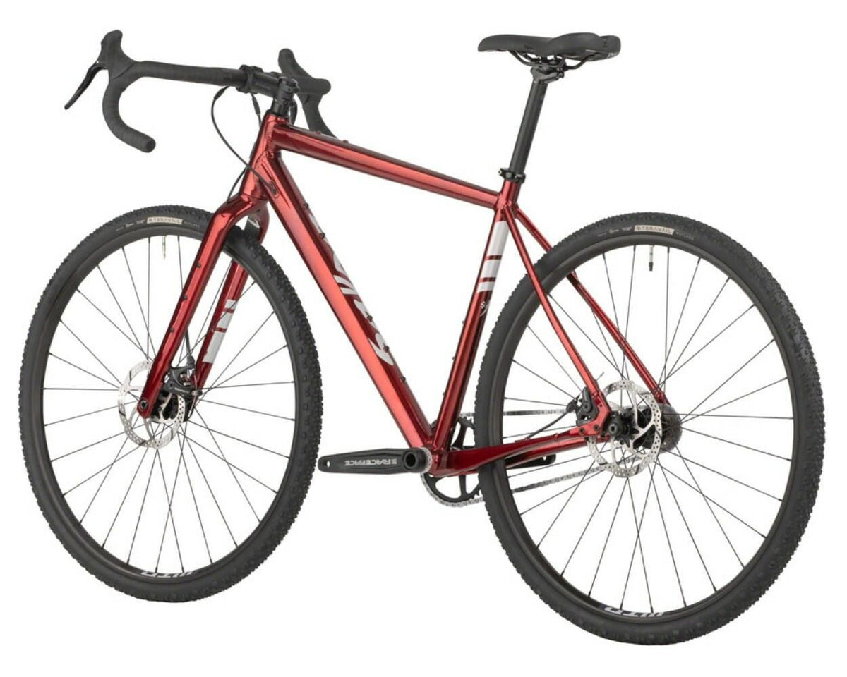 Salsa Stormchaser Single Speed Gravel Bike - 700c Aluminum Red 52.5cm 4