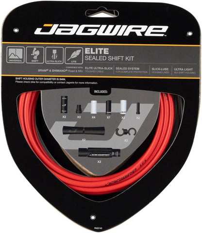 Jagwire Elite Sealed Shift Cable Kit SRAM/Shimano Red 1
