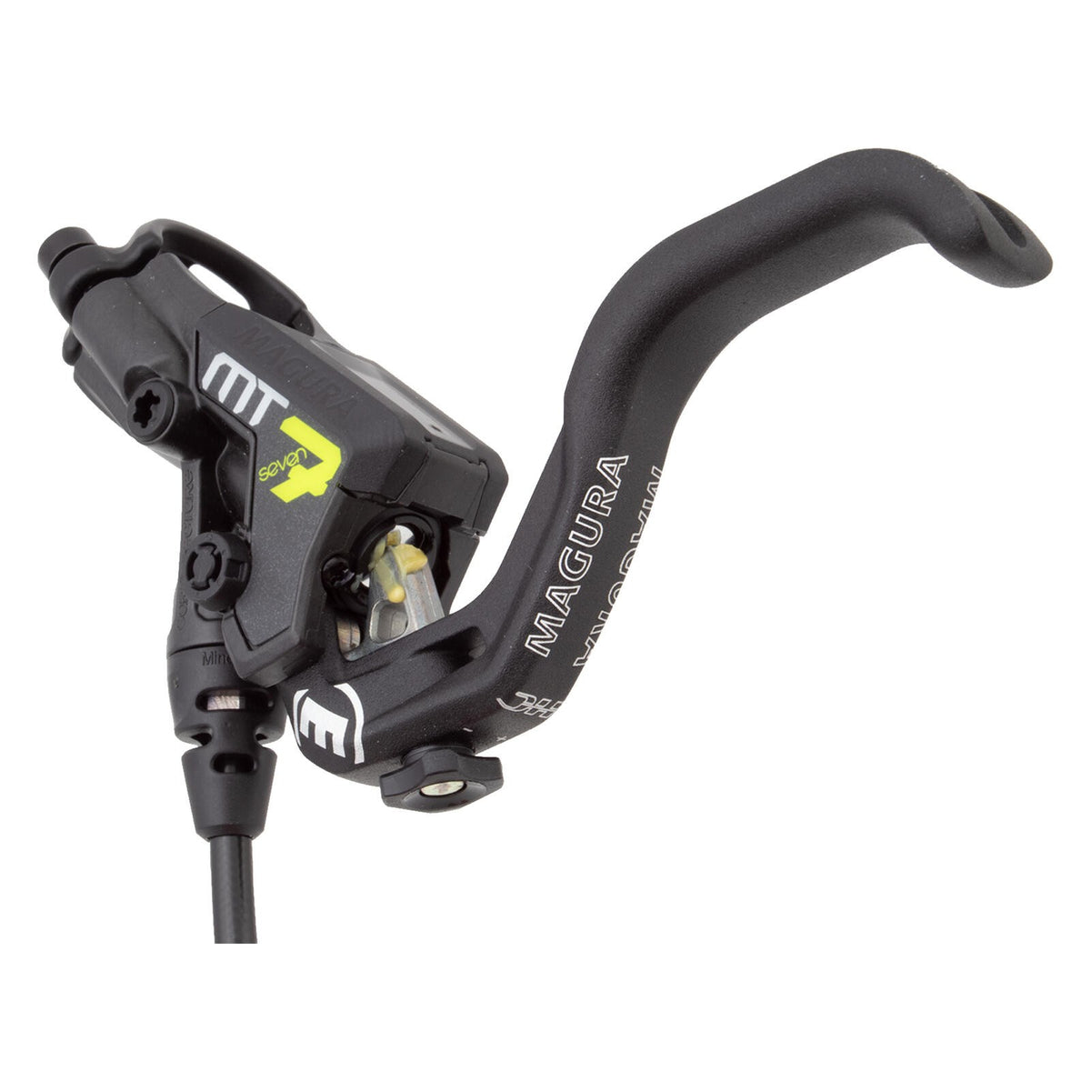 Magura MT7 Pro Hydraulic Post Mount Disc Brake + Lever - fits Front or Rear 3
