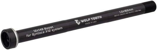 Wolf Tooth Rear Thru Axle 1.0 x 165mm for X12 Boost 12 x 148mm 1