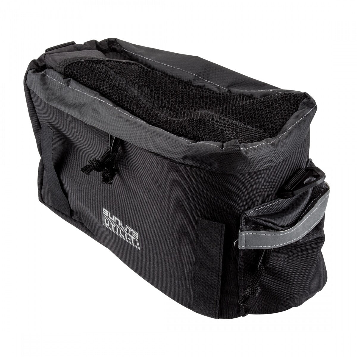 Sunlite Utili-T Rackbag Trunk Bag + Shoulder Strap Black Expandable Water Resist 1