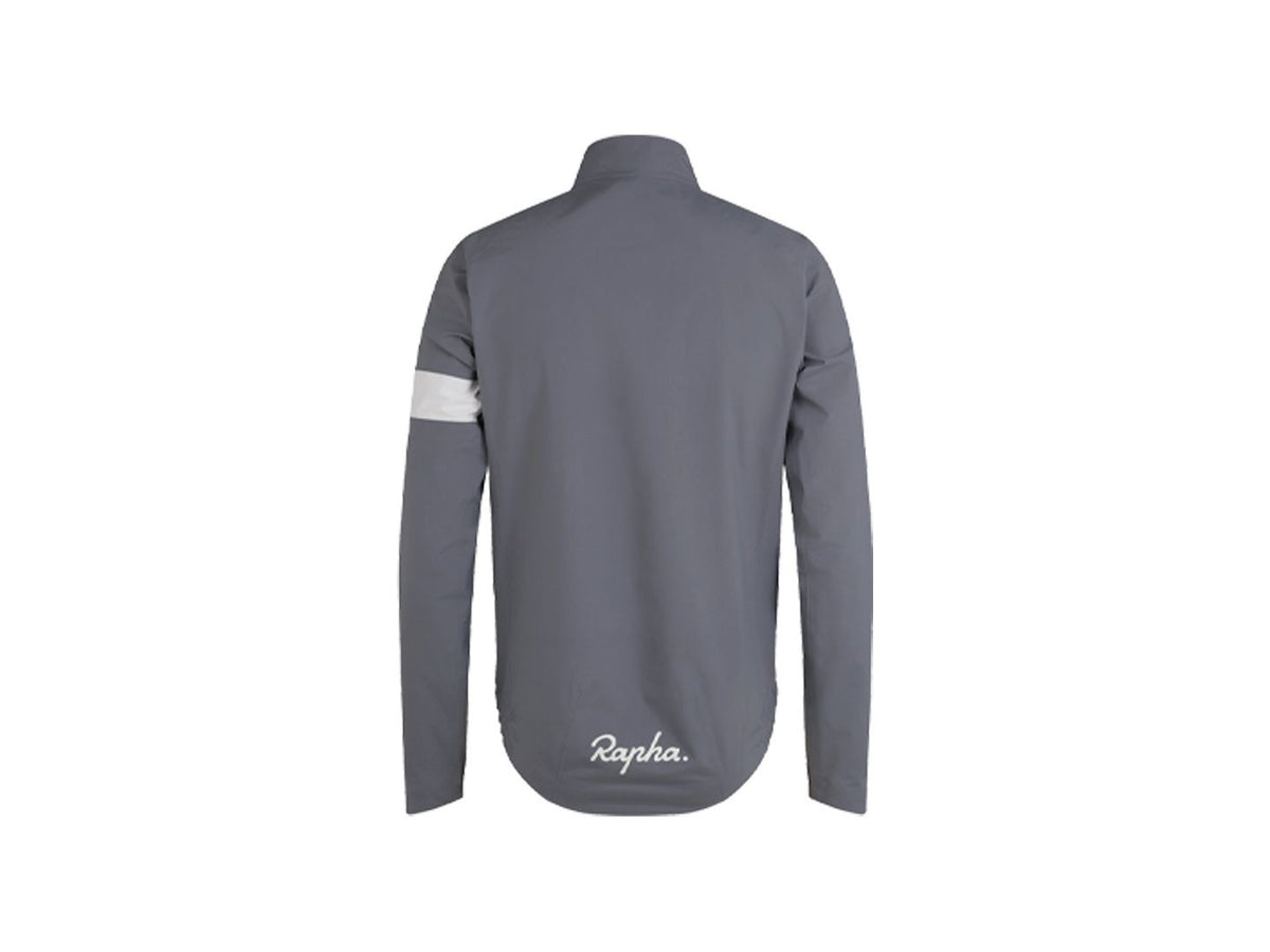 Rapha Core Cycling Rain Jacket M Grey/White 2