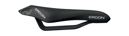 Ergon SR Tri Pro Carbon Saddle - Carbon Black Women's Mid 3