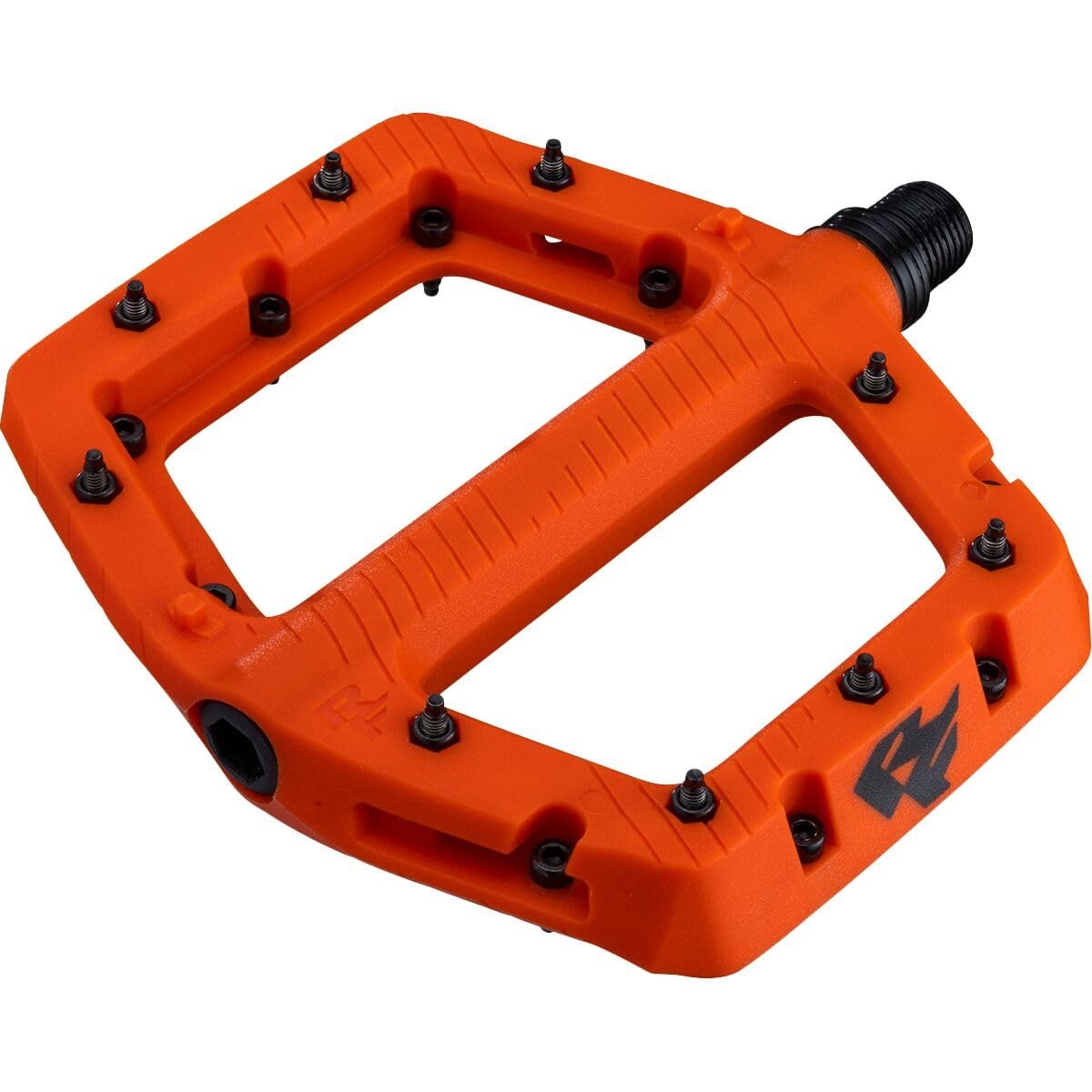 Raceface Chester Large Platform Pedals Cr-Mo Spindle 9/16" Orange Pair 2