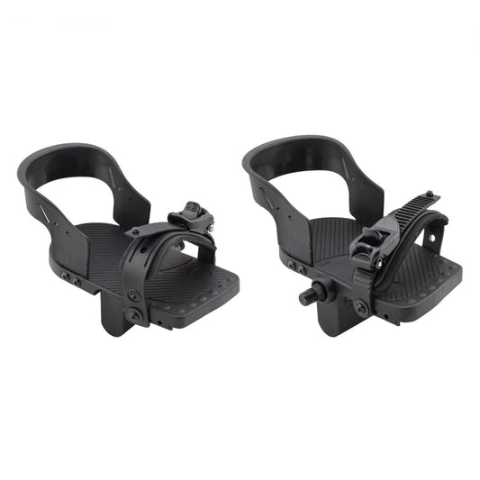 Sunlite Cycling FullSupport Exerciser Bike Pedals, 9/16in, Black 1