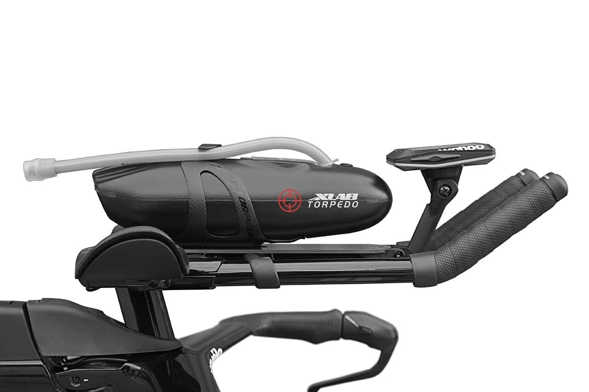 XLAB Cycling Torpedo Versa Slim Aero Drink System + Computer Mount - Black 2