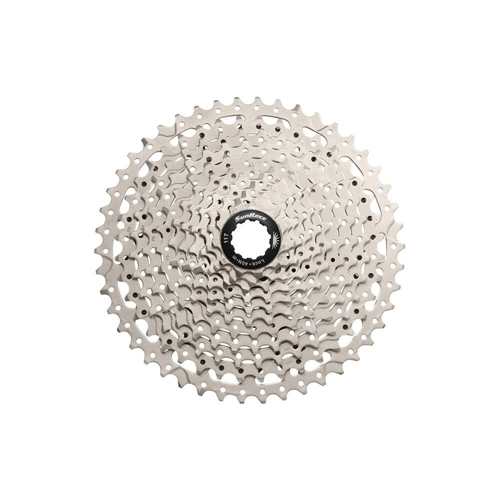 Sunrace CSMS8 11-Speed Wide Range Cassette 11-46 Silver Shimano for SRAM 1