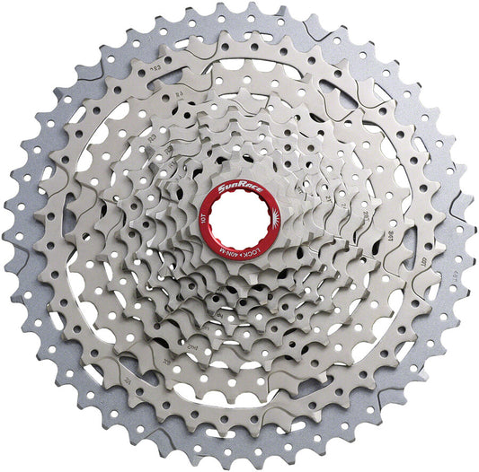 SunRace CSMX9X Cassette - 11-Speed 10-46t Metallic Silver For XD Driver Body 1