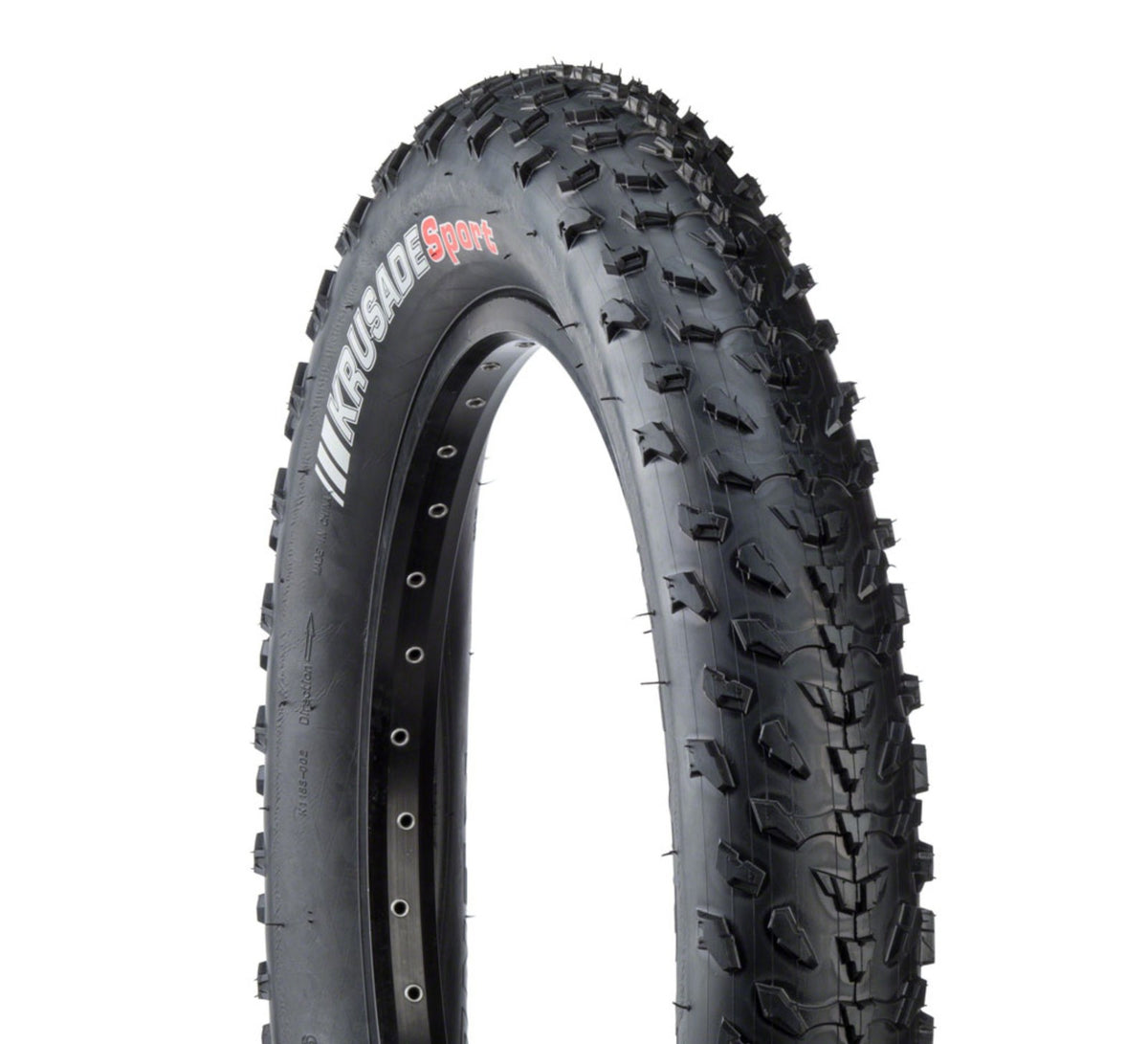 Kenda Krusade Sport Fat Tire 20x4.00 Wire Black 60TPI eBike 20" Electric Bike 1