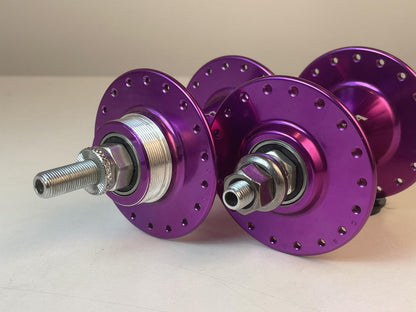Soma Somax Track Hubs 36h Fix / Free - Purple Anodized 4