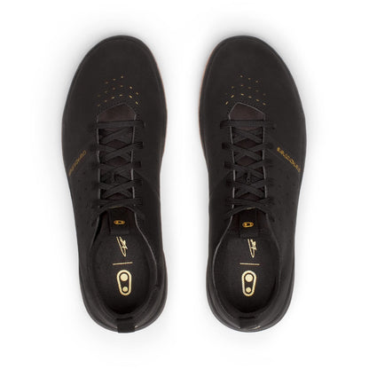 Crank Brothers Mountain Shoes STAMP STREET LACE BLACK / GOLD - GUM OUTSOLE 3.0 8