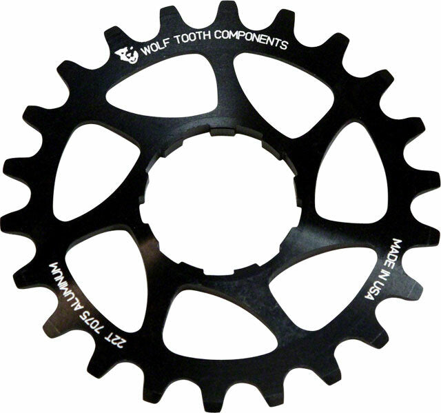 Wolf Tooth Components Single Speed Aluminum Cog 20T Compatible with 3/32 1