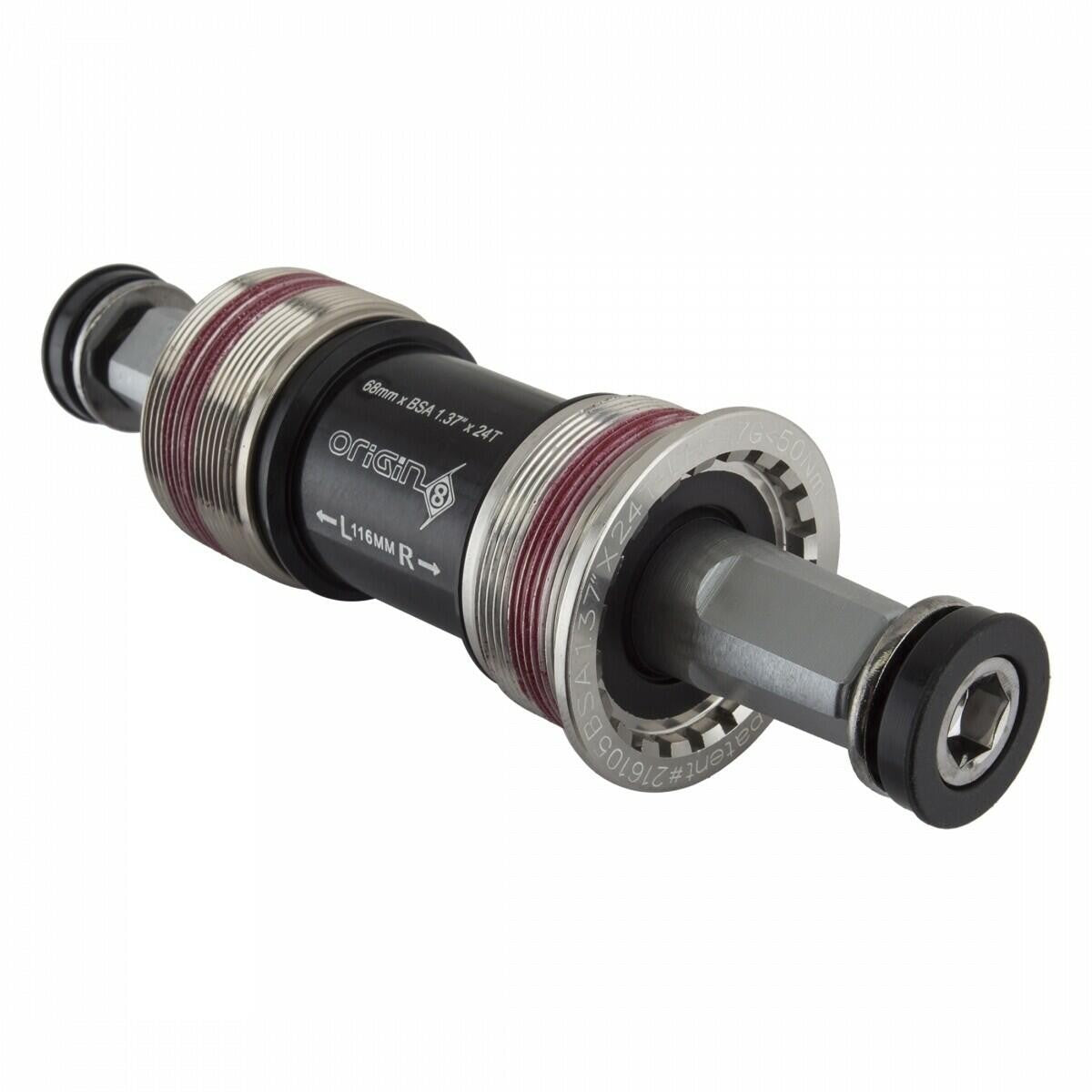 Origin-8 Torqlite Square Taper Bottom Bracket 68x116mm ENG 68mm x 116mm 1