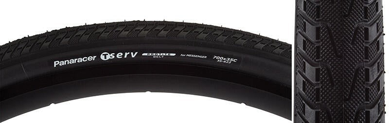 Panaracer T-Serve Tire Pan Tserv Protite 700x35 Fold Bk/blk 1