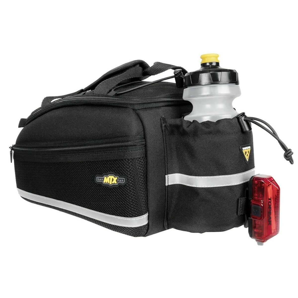 Topeak MTX Trunkbag EX Black with Bottle Holder + Shoulder Strap - TT9646B 1