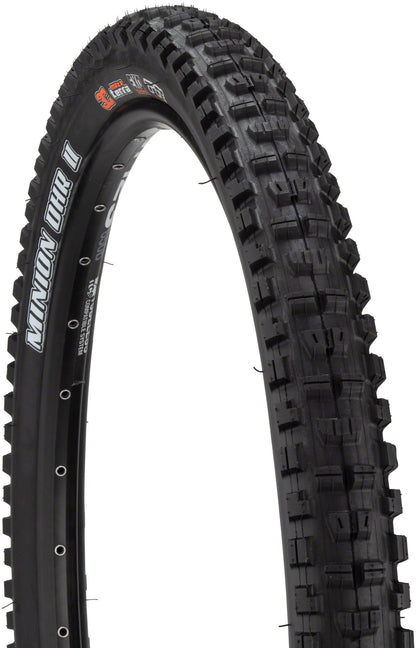 Maxxis Minion DHR II Tire 29x2.4 Tubeless Folding Black 3C Maxx Grip DD WT 1