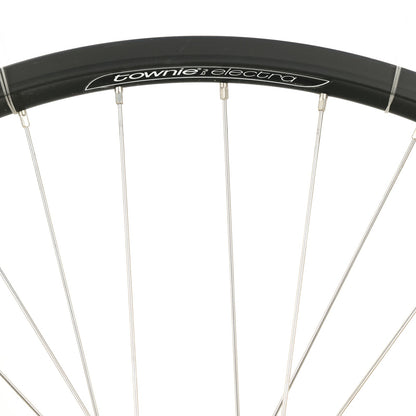Electra Townie Go! 8i 26'' Front Wheel, Clincher, Centerlock, QR, Schrader 7