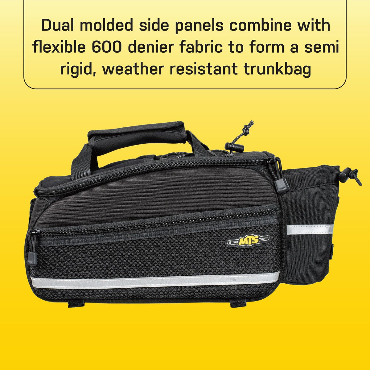 Topeak Trunk Bag EX 8.0L Black for Rear Bicycle Rack Storage - TT9645B2 3