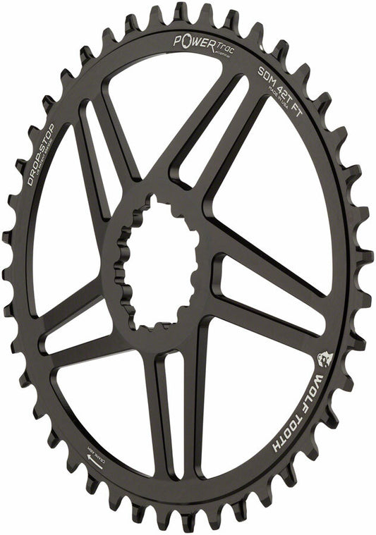 Wolf Tooth Elliptical Direct Mount Chainring - 40t for SRAM Direct Mount 6mm 1
