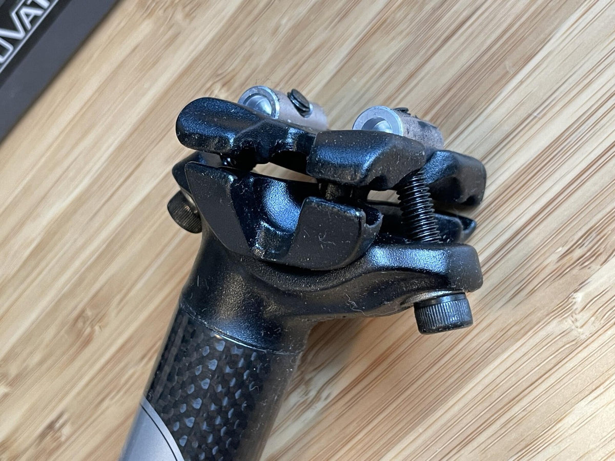NOS SRAM Truvativ Team Double Clamp Carbon Fiber Seatpost 27.2mm 250mm 6