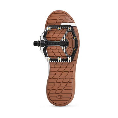 Crank Brothers Mountain Shoes STAMP STREET LACE WHITE / GOLD - GUM OUTSOLE 13.0 7