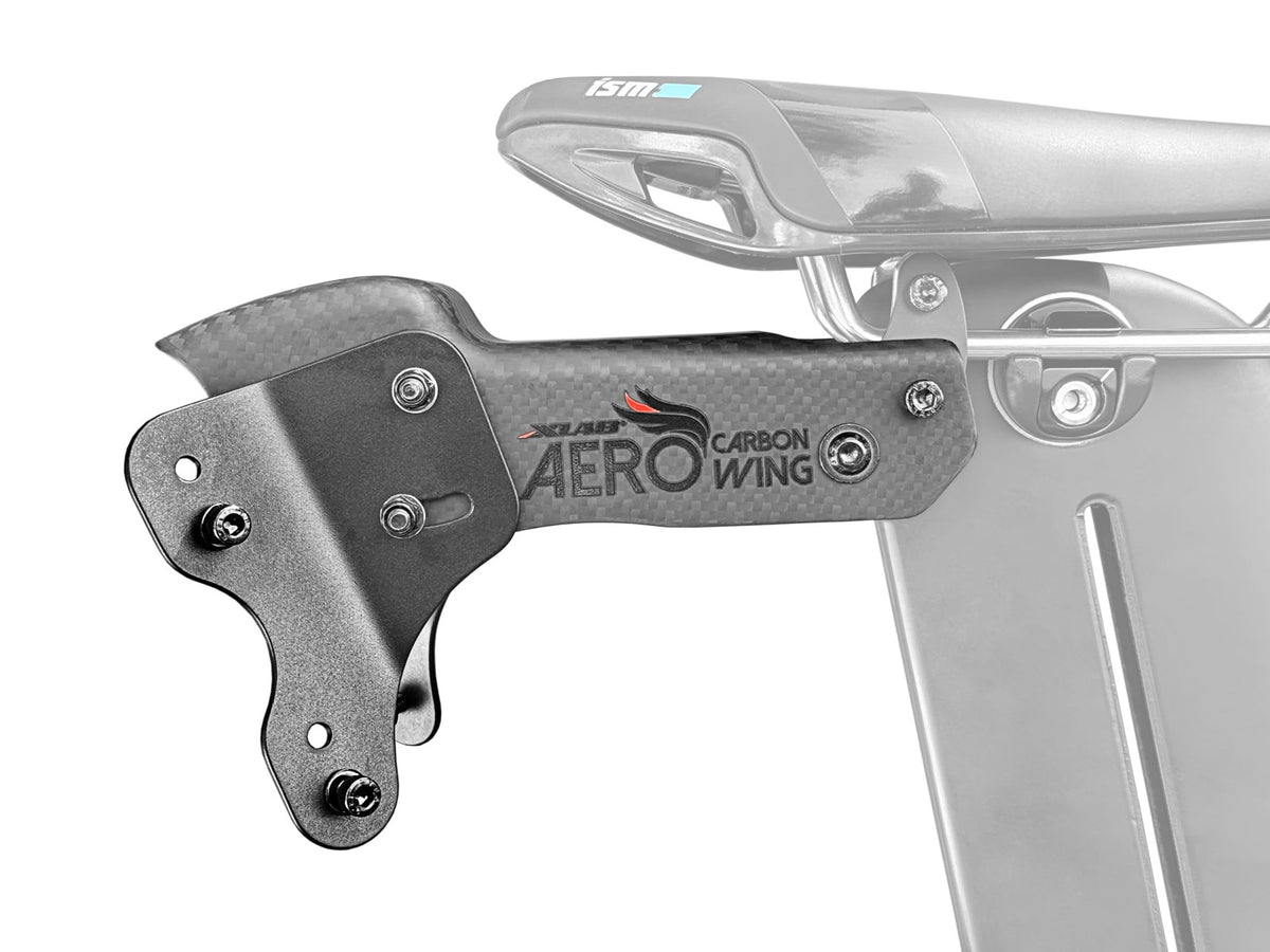 XLAB Aero Carbon Wing Dual Rear Water Bottle Carrier for Triathlon + Road Bikes 2