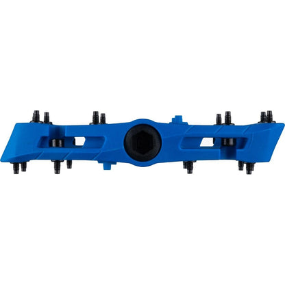 Raceface Chester Small Platform Pedals Body: Nylon Spindle Cr-Mo 9/16" Blue Pair 3